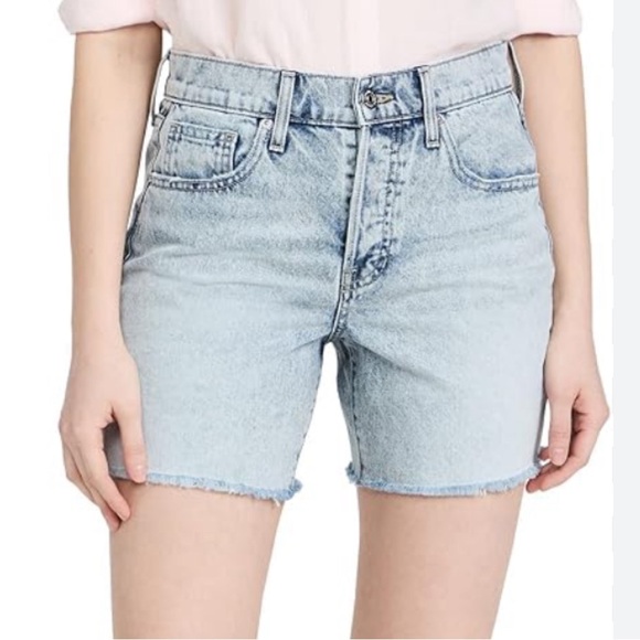 Veronica Beard Jeans Denim Short Size 25/0 pebble stone - Picture 6 of 16